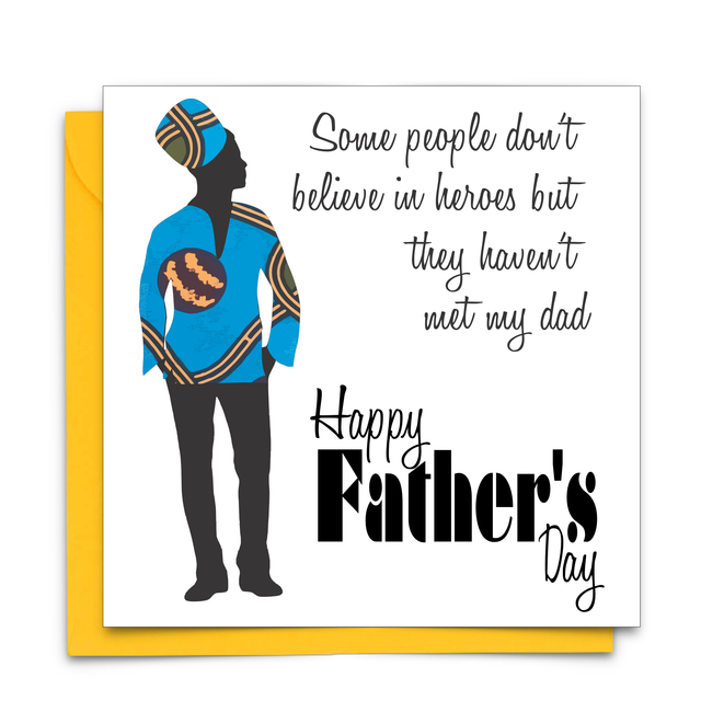 Hero Dad Card