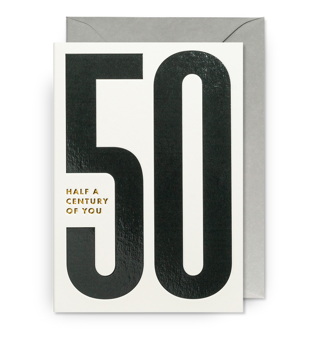 Half a Century of You Milestone 50th Birthday