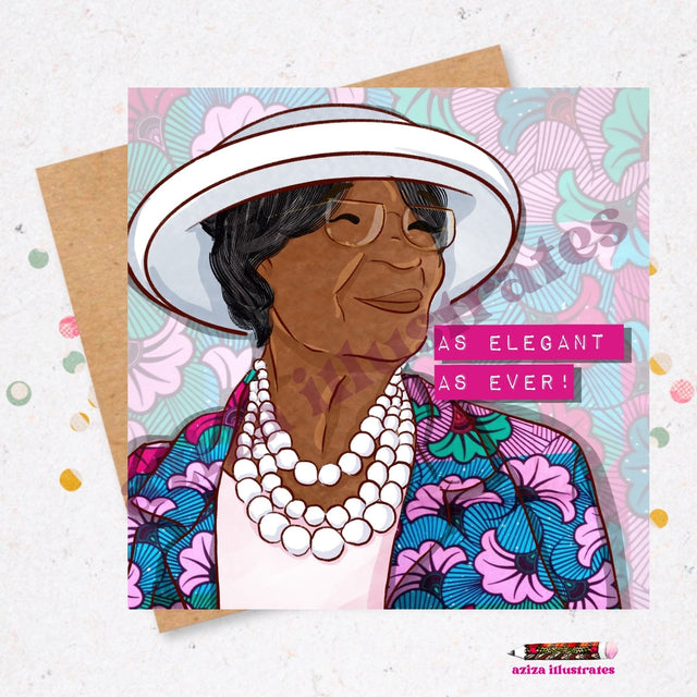 As Elegant As Ever Card