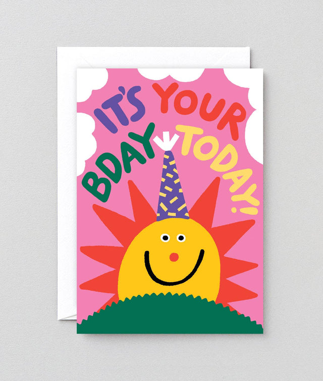 It's Your Bday Today' Greetings Card