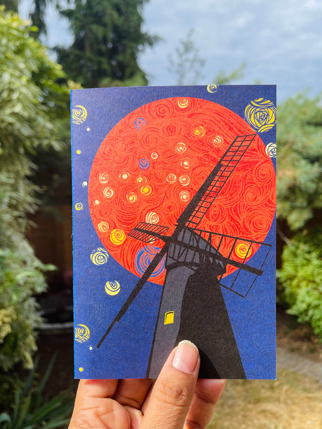 Brixton Windmill London Greeting Card