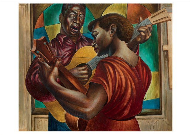 Art Card - Charles White: Gospel Singers