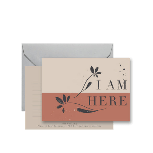 I Am Here Card