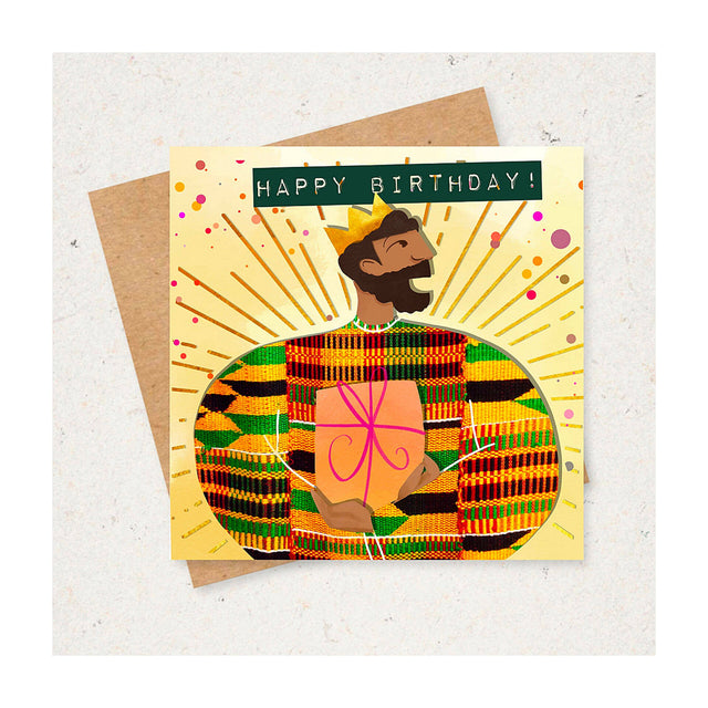 Kente King Card