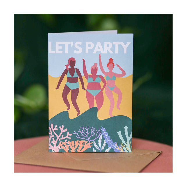 Let's Party Greeting Card