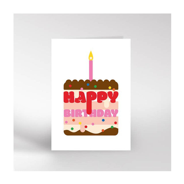 Sprinkles Cake Card