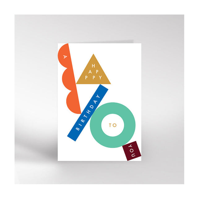 Happy Birthday Shapes 2