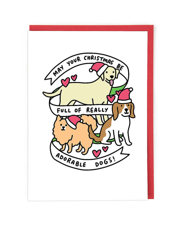 Christmas Dog Card