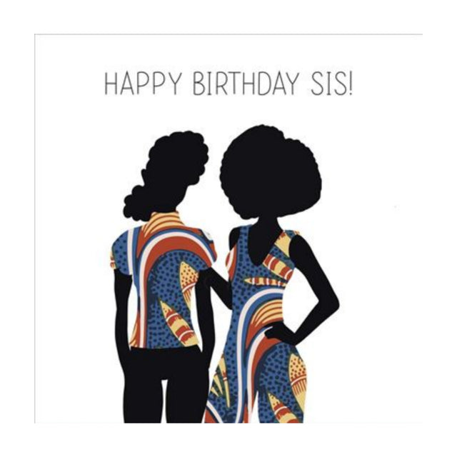 Happy Birthday Sis Card