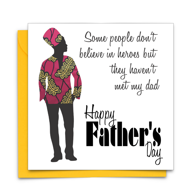 Hero Dad Card