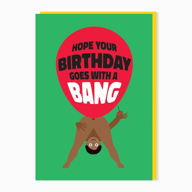 Birthday Bang Greeting Card