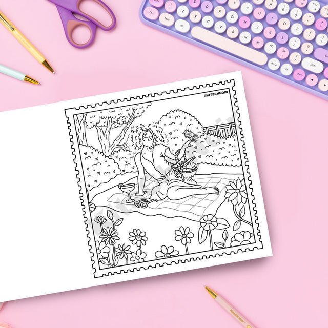 Calm Life Cuties Colouring And Word Search Book