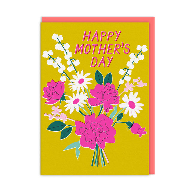 Bouquet Mothers Day Card