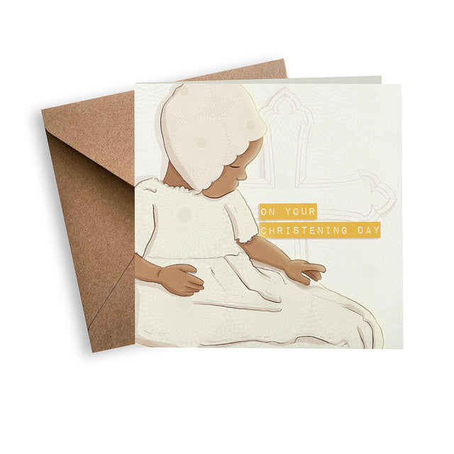 On Your Christening Day Greeting Card