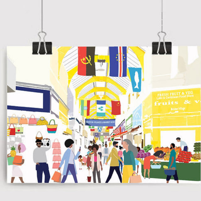 Brixton Village Art Print