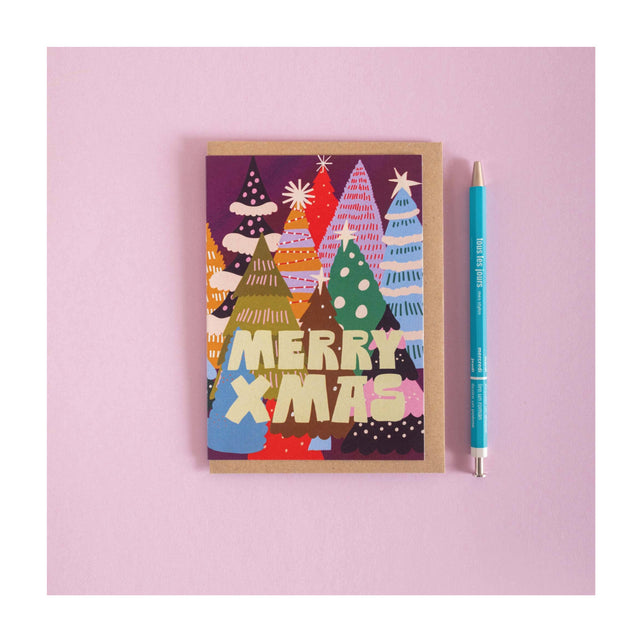 Tree-mendous Christmas Card