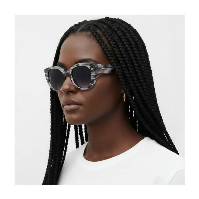Solara Rounded Cat Eye Sunglasses