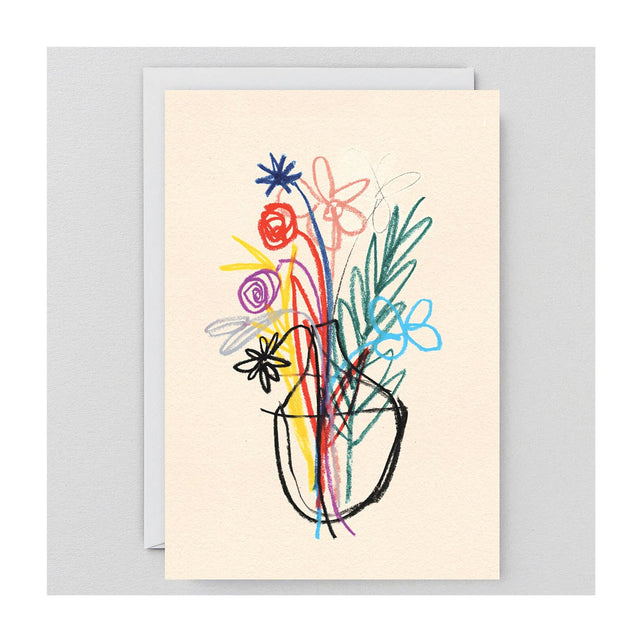 Bouquet Art Card