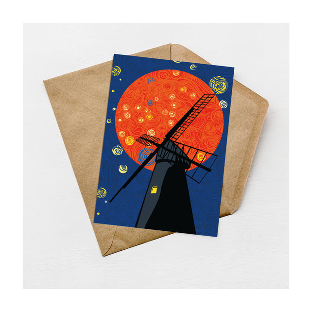 Brixton Windmill London Greeting Card