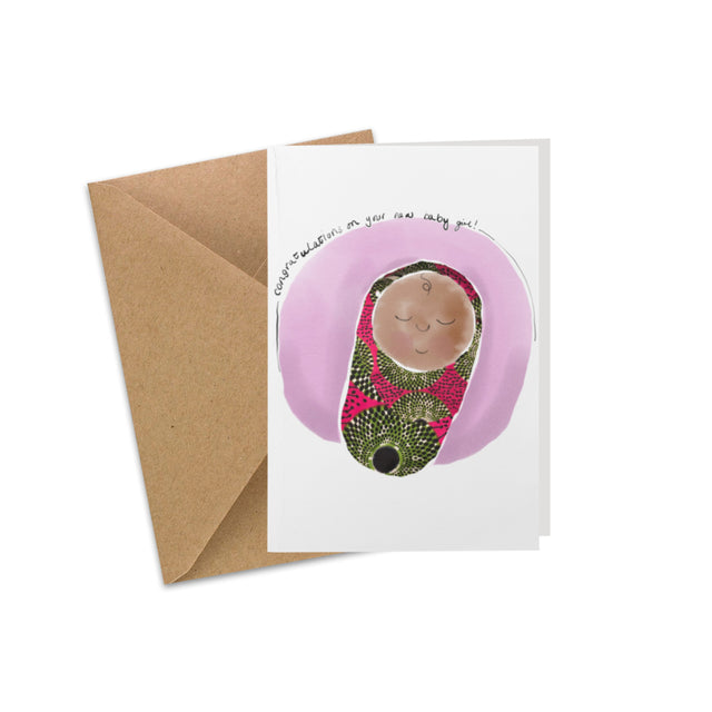 New Baby Girl Card