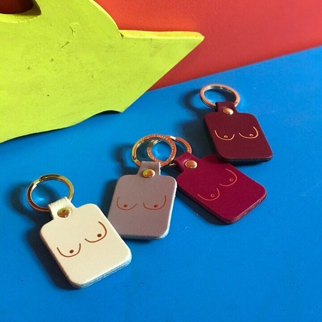 Boobs Keyring