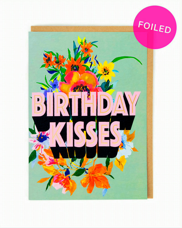 Birthday Kisses Card