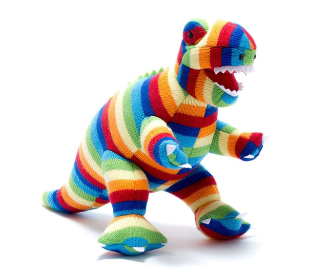 Terry T Rex Knitted Dinosaur Toy