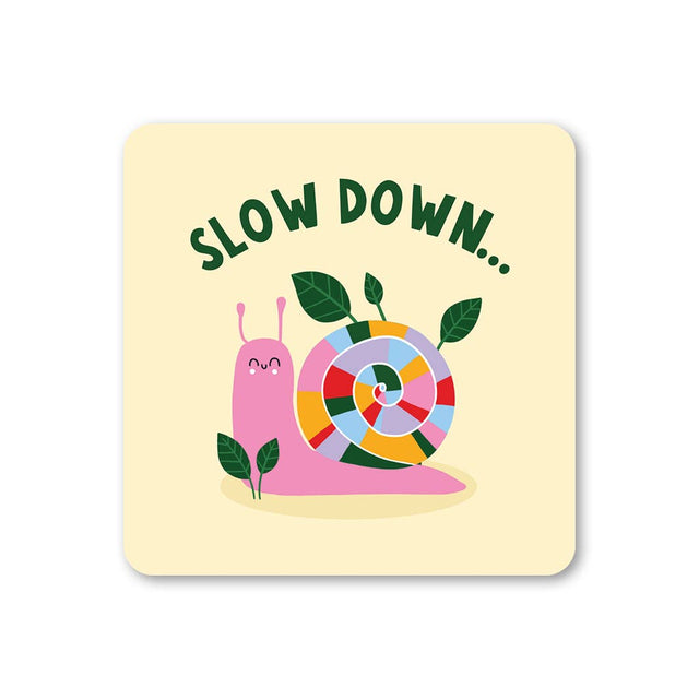Slow Down Snail Coaster