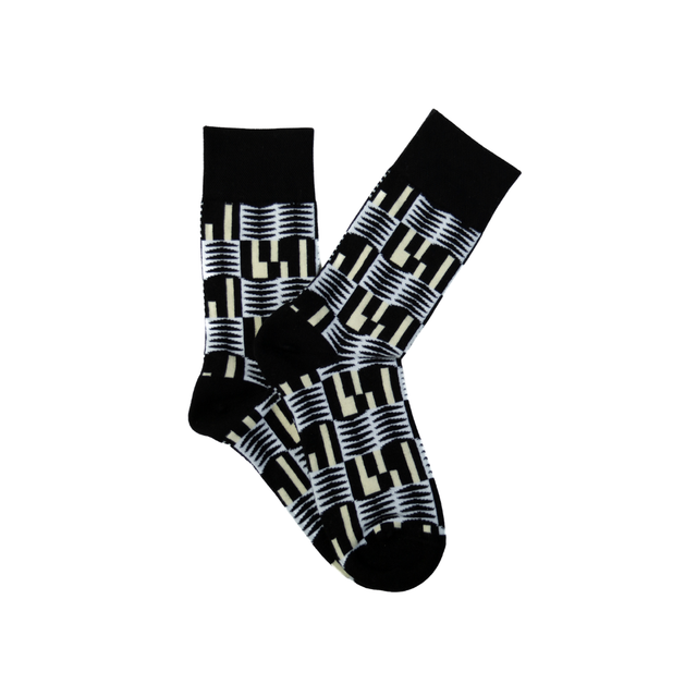 Zebra Afropop Socks