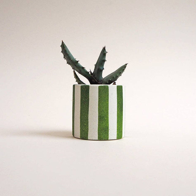 Mini Stripey Pot