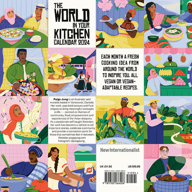 The World In Your Kitchen Wall Calendar 2024