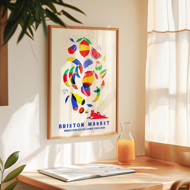 Brixton Market London Art Print