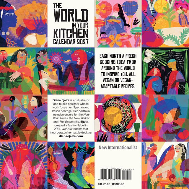The World In Your Kitchen Wall Calendar 2027