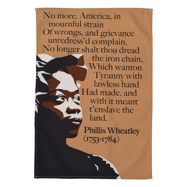 Phillis Wheatley Tea Towel