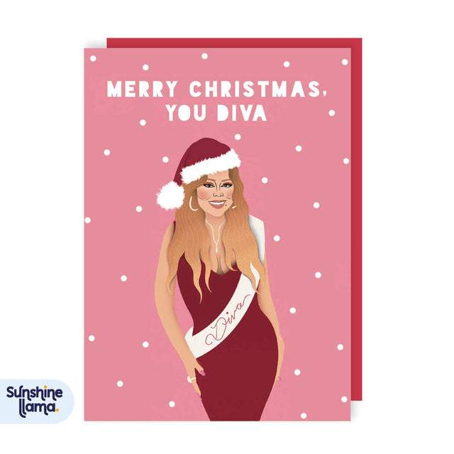 Mariah Carey Celebrity Christmas Card