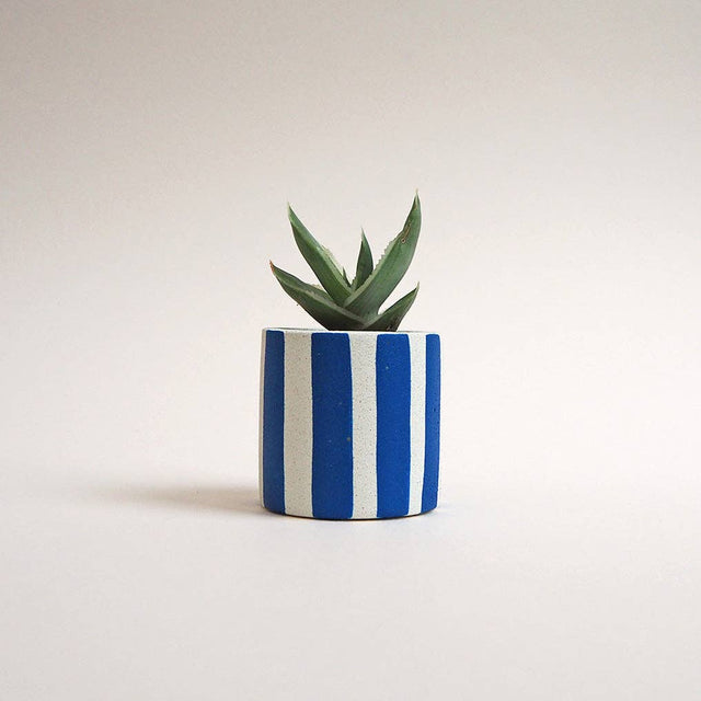 Mini Stripey Pot