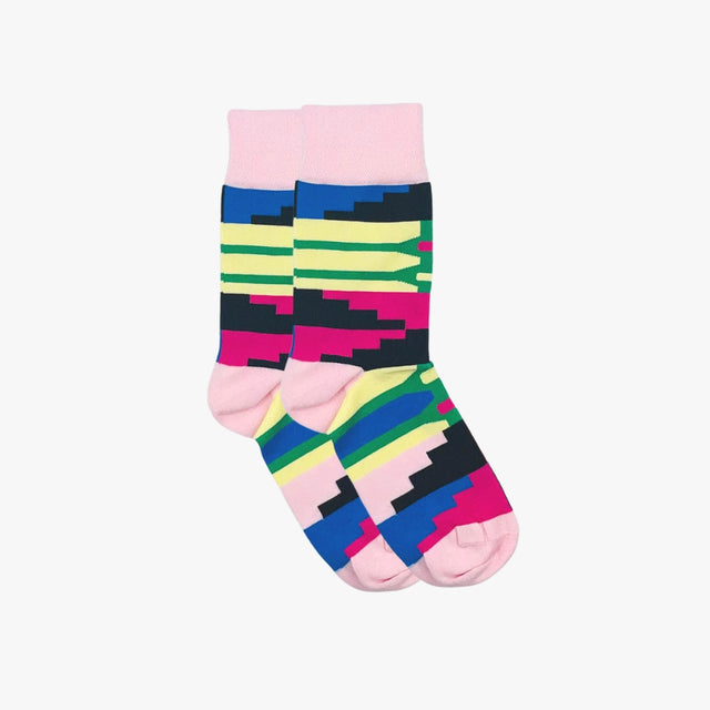 Kente Afropop Socks