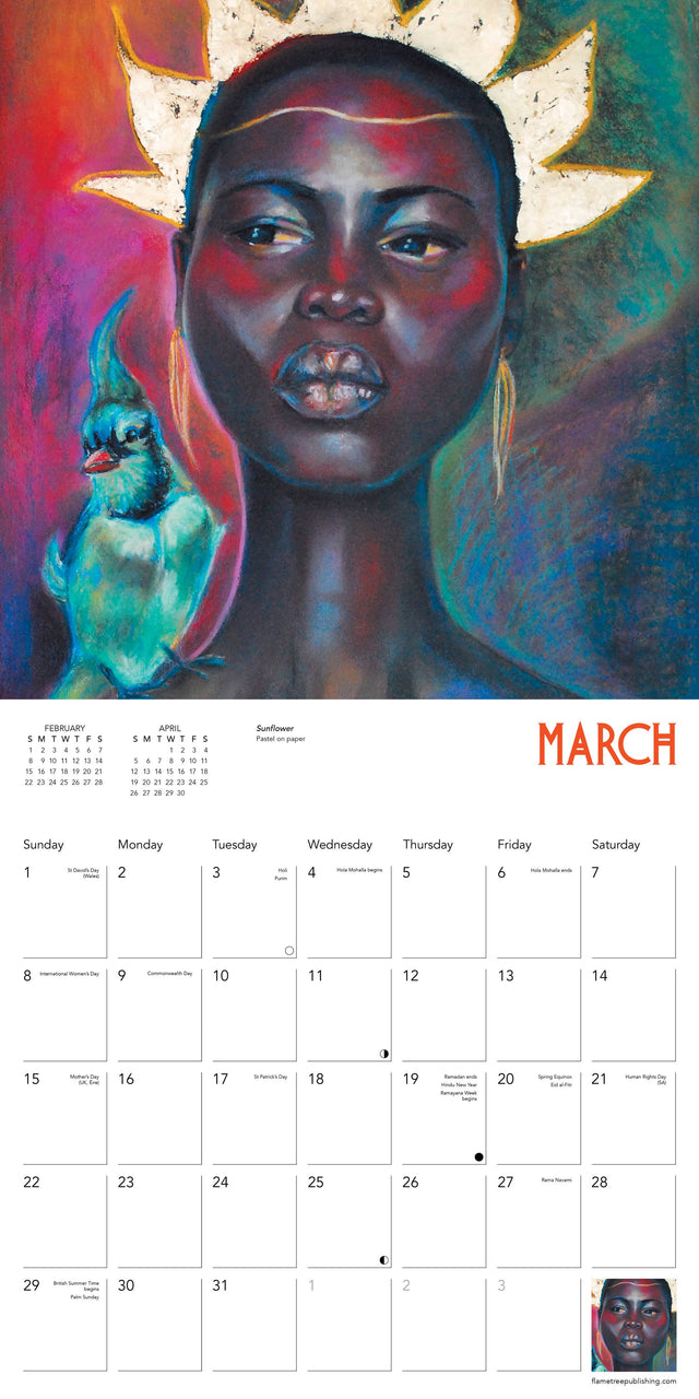 Tamara Natalie Madden Wall Calendar 2026