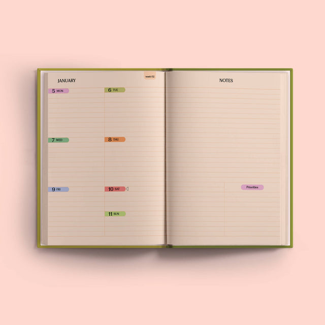 Organised Chaos 2026 Weekly Planner