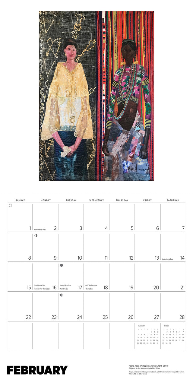 Pacita Abad 2026 Calendar