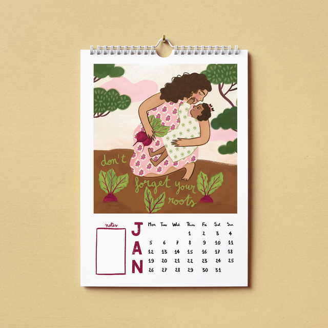 2026 Growth Wall Calendar