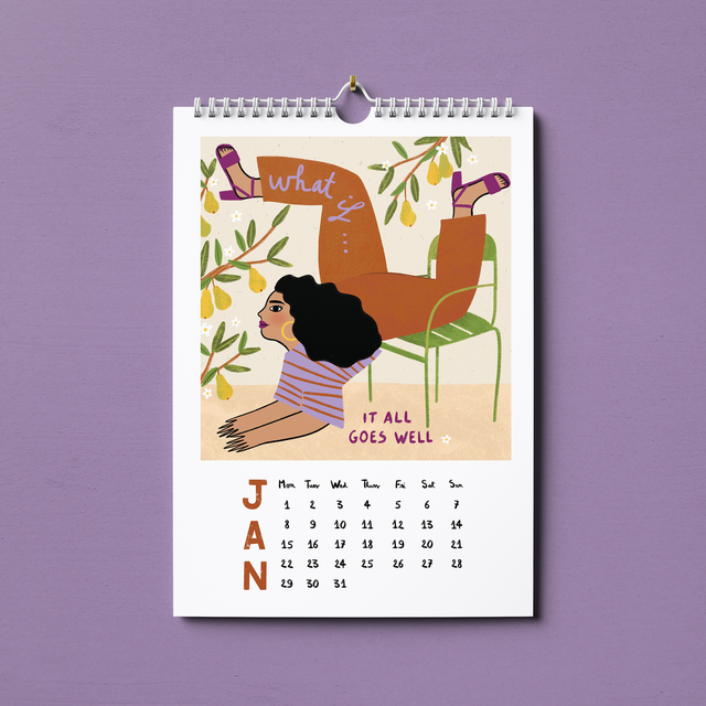 A Journey Of Growth 2024 Wall Calendar