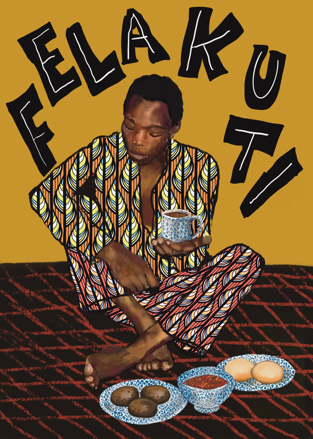 Fela Kuti Art Print