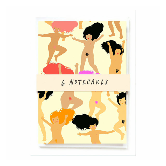 Nudie Girls 6 Notecard Set