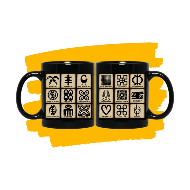 Adinkra Symbols Mug
