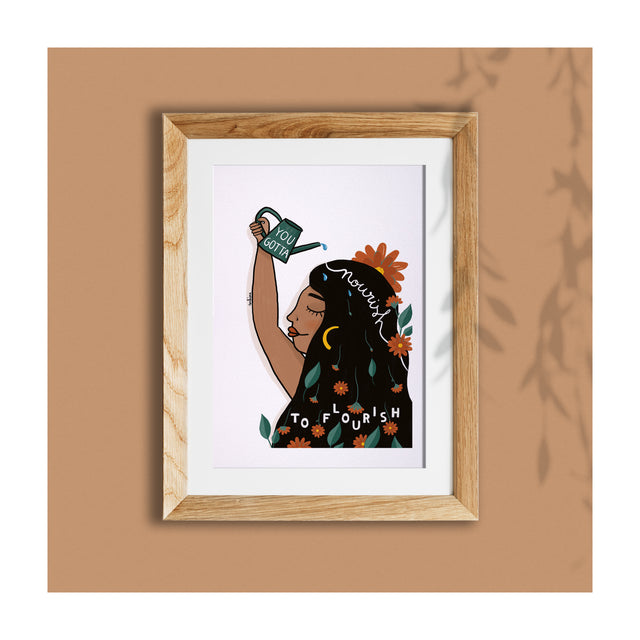 Nourish Art Print