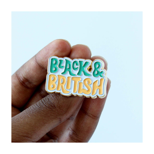 Black And British Pin