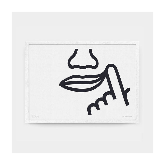 Smile Art Print