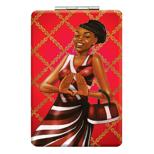 Afrocentric Compact Mirror