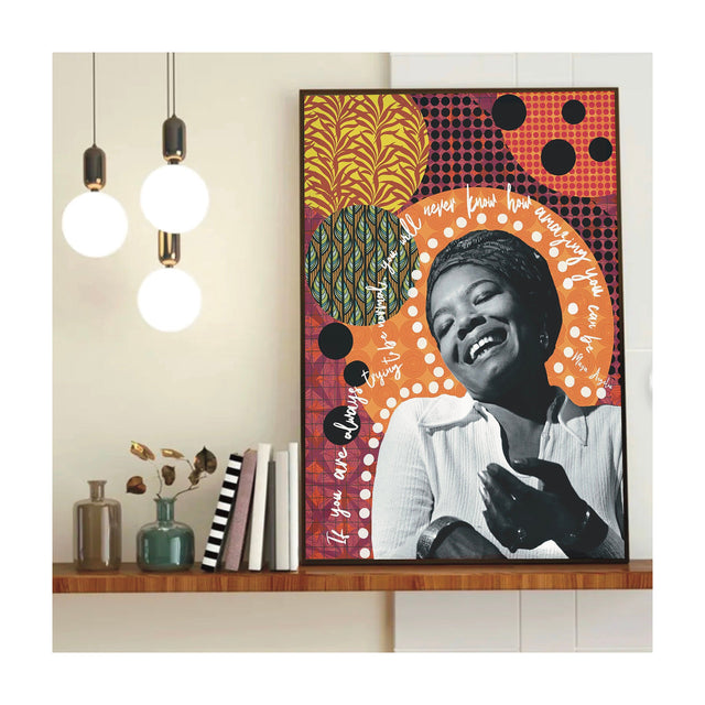 Maya Angelou Art Print